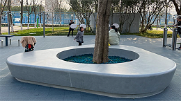 公園樹池藝科石產品案例